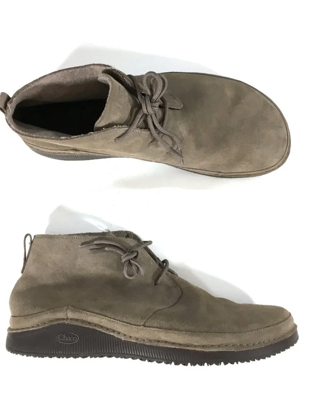 Chaco Paonia Desert Chukka Boots Mens Size 15 Tan Suede JCH108501